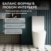 Унитаз-компакт Abber Bequem AC1112T безободковый, сиденье микролифт, белый фото 6