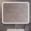 Зеркало BOND Cube M39ZE-10080 прямоугольное 100х80 с LED подсветкой и сенсором фото 3