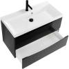 Тумба с раковиной BelBagno Marino 80 nero lucido фото 11