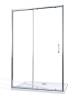 Душевая дверь в нишу Good Door Spirit WTW-100-C-CH СП00017 профиль глянцевый хром, стекло прозрачное, 100x190