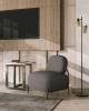 Кресло Stool Group Стоун vd-stone-dg ткань букле тёмно-серый фото 3