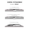 Поддон для душа Starohome Solid С0005847 80x120x2.5, Grey Matt фото 11