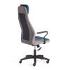 Кресло компьютерное Tetchair Aviator 21645 флок, ткань, синий, серый фото 3