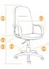 Кресло компьютерное Tetchair Leader 2236 черный фото 11