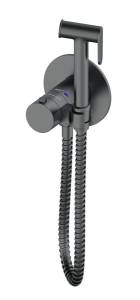 Гигиенический душ Oliveeka Y OL-829909-BGM с внутренней частью, термостат, оружейный металл