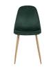 Набор из 4 стульев Stool Group Валенсия SN OS-001 HLR-57 X4 темно-зеленый фото 3