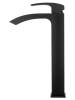 Смеситель для раковины Wonzon & Woghand WW-88239009-MB высокий, черный матовый фото 2