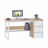 Стол письменный Сокол СПМ-214 00-00016833 Дуб сонома/белый фото 2
