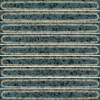 Декор Kerama Marazzi Далия KMD2SOB002BN чипсет бирюзовый тёмный глянцевый 20x20 фото 4