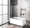 Душевая шторка на ванну BelBagno Uno V-11-90/150-C-Cr