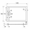 Поддон для душа Cezares Tray TRAY-AS-AH-120/90-30-W 120х90 фото 6