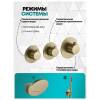 Душевая система Grocenberg GB5020MG без излива, матовое золото фото 6