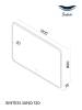Зеркало Sintesi Jano 120 SIN-SPEC-JANO-120 с LED-подсветкой 1200x800, с подогревом фото 10