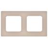 Рамка 2-постовая IEK Flite FI-M22-32-20-K88 льняной фото 2