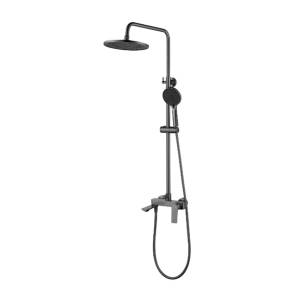 Душевая стойка Haiba HB24816-3 оружейная сталь