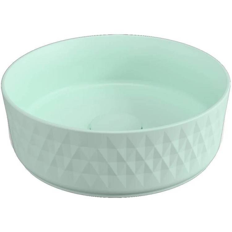 Раковина Isvea Davanti 10NF67036SV-2T 35 см, мятно-зеленая матовая