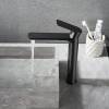 Смеситель для раковины Black&White UK8302B 8302BUK высокий, Matt Black фото 2