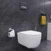 Подвесной унитаз Damixa Sirius DX86C1800SC безободковый с функцией биде с сиденьем микролифт фото 3