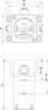 Скрытая часть E.C.A. ECA 102166102EX для смесителя фото 2