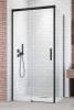 Душевой уголок Radaway Idea KDJ 120х80 см левый, стекло прозрачное, профиль черный