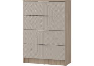 Комод Woodville Эмилия КМ-02 592425 дуб смоки, айриш