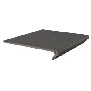 Ступень Kerama Marazzi Хадду KM4040G0041NGTF Фронтальная Серый Темный Матовый 34x40.2
