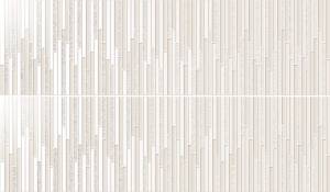 Панно Ibero Ceramicas Intuition IBRINT0006 Shine (из 2 шт) White 58x100
