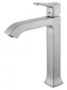 Смеситель для раковины Wonzon & Woghand Flex WW-88019072-BN высокий, брашированный никель
