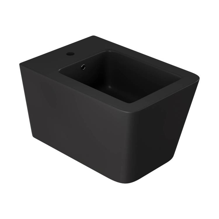 Биде подвесное Boheme Zen 967-BIDET-B черный матовый