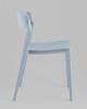Набор из 4 стульев Stool Group Moris SL-7089 blue 70132 X4 голубой, пластик фото 6