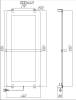 Полотенцесушитель электрический Allen Brau Infinity 00325637 100x44 черный фото 3
