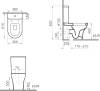 Унитаз-компакт VitrA Zentrum 9012B003-7226 с биде и микролифтом фото 7