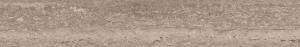 Плинтус Kerama Marazzi Про Травертин KM6060G0871RBT6 бежевый тёмный матовый обрезной 9.5x60
