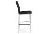 Стул барный Woodville Teon 15515 black, chrome фото 4