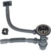Мойка кухонная Melana ProfLine D7851HB-R графит врезная прямоугольная правая 780x510x200мм фото 2
