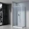 Душевой уголок Black&White S818 CC 8181000CC 100x80 Хром фото 2