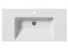 Раковина GSI Norm 8633111 белый глянцевый, 100x50 фото 5
