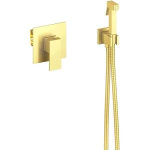 Гигиенический душ Timo Selene 2089/17SM золотой, со смесителем, с внутренней частью
