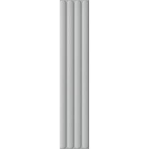 Керамическая плитка Dna Tiles Plinto Out Grey Matt 10.7x54.2