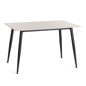 Стол обеденный Tetchair Austen 21852 белый, черный 120x80x75