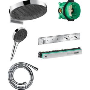 Душевой комплект Hansgrohe Rainfinity 360 (3 jet) 26234000 + 26864000 + 28272000 + 15357000 + 15312180