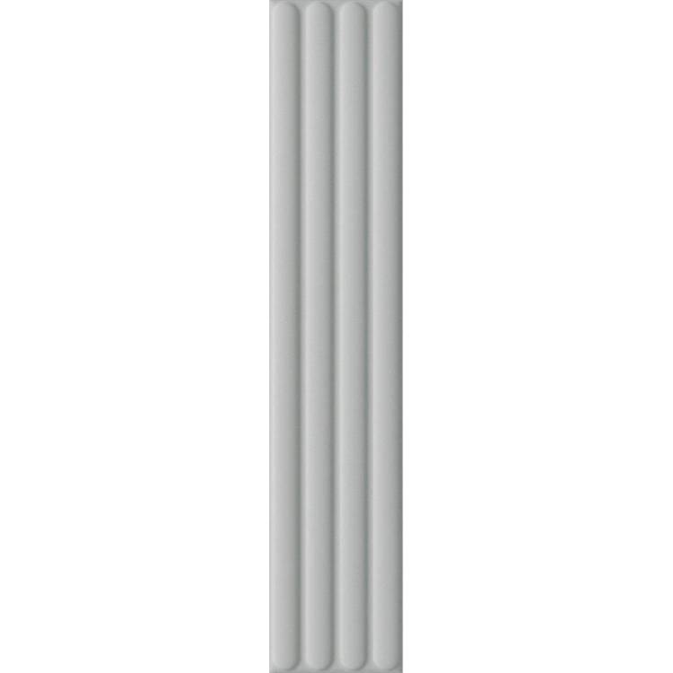 Керамическая плитка Dna Tiles Plinto Out Grey Matt 10.7x54.2