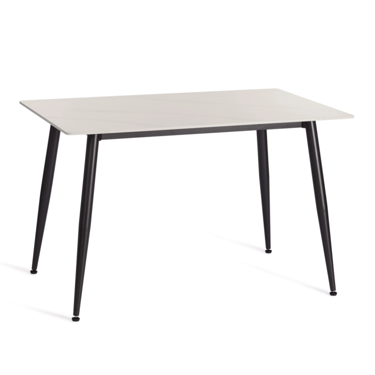 Стол обеденный Tetchair Austen 21852 белый, черный 120x80x75