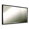 Зеркало Art&Max Aversa AM-Ave-1200-700-DS-F черный, с подсветкой, 120x70