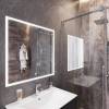 Зеркало BOND Cube M44ZE-8080 квадратное 80х80 с LED подсветкой и сенсором фото 6
