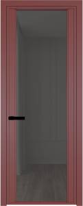 Межкомнатная дверь Profil Doors 2 AGP цвет профиля Красный антрацит, стекло безопасное 6 мм тонированное 600x2000