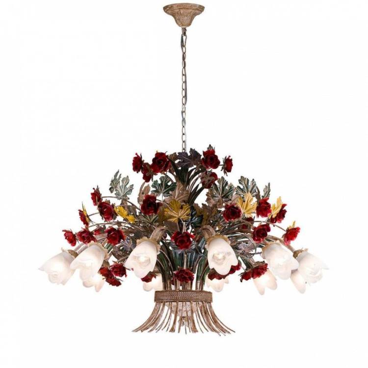 Подвесная люстра Lucia Tucci Fiori Di Rose 1760.12