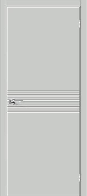 Межкомнатная дверь Bravo 146-0522 Граффити-23 Grey Pro 200x60