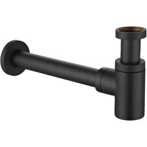 Сифон для биде Remer 958BNO Латунь, Черный матовый