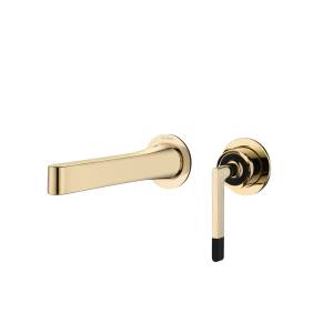 Смеситель для раковины Boheme Duo 165-G 2-х позиционный, Gold